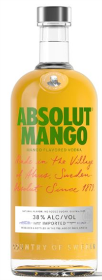 Image sur Absolut Mango 38° 0.7L